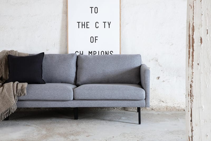 Zoom 3-seters Sofa - Grå - Møbler - Sofaer - Sofa 3 seter
