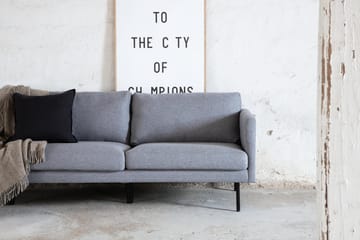 Zoom 3-seters Sofa - Grå - Møbler - Sofaer - Sofa 3 seter