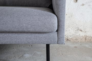 Zoom 3-seters Sofa - Grå - Møbler - Sofaer - Sofa 3 seter