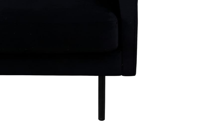 Zoom 3-seters Sofa - Svart - Sofa 3 seter