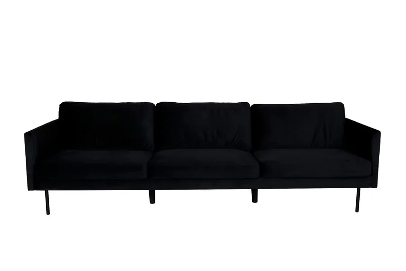 Zoom 3-seters Sofa - Svart - Møbler - Sofaer - Sofa 3 seter