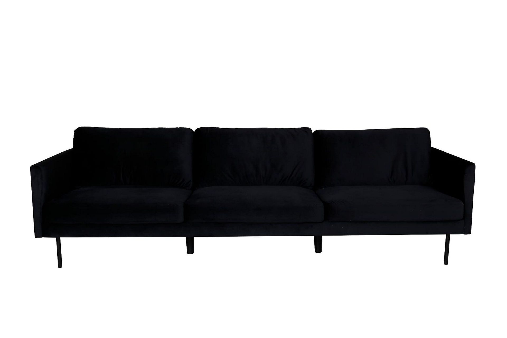 Zoom 3-seters Sofa - Svart