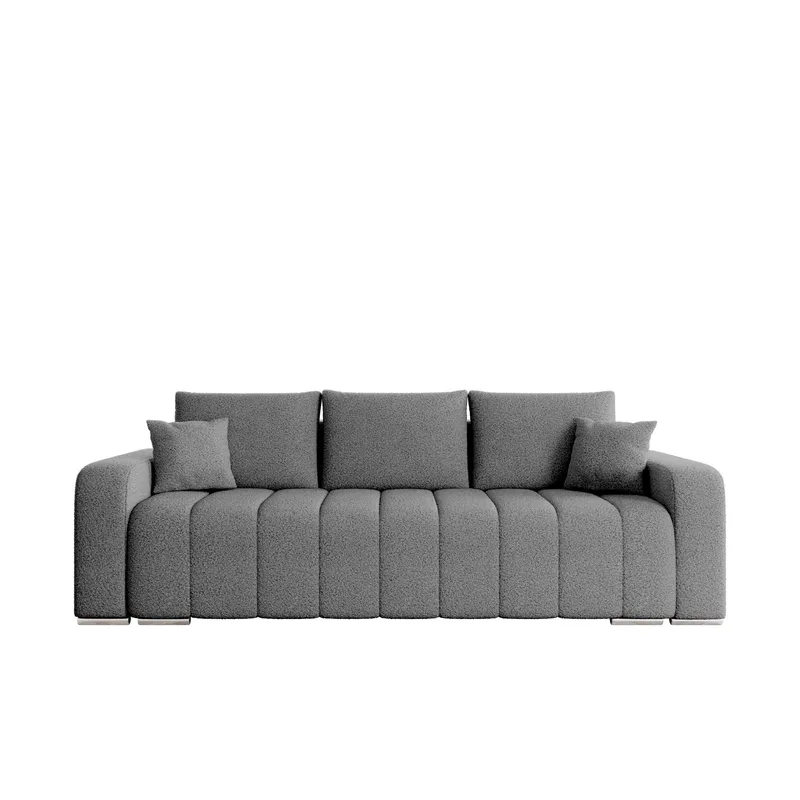 Zulueta 3-seters sovesofa - grå - Møbler - Sofaer - Sovesofaer