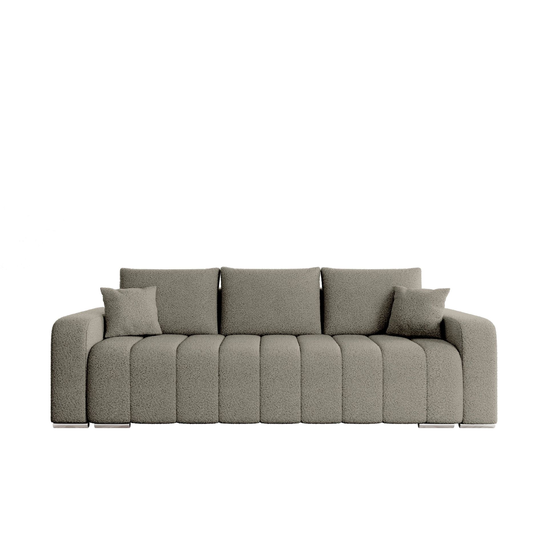 Zulueta 3-seters sovesofa - grå