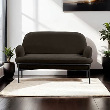 Zyricus 2-seters sofa Teddy - Antrasitt - Møbler - Sofaer - 2 seter sofa