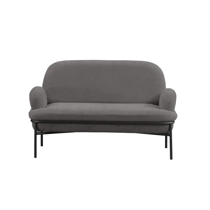 Zyricus 2-seters sofa Teddy, Grå