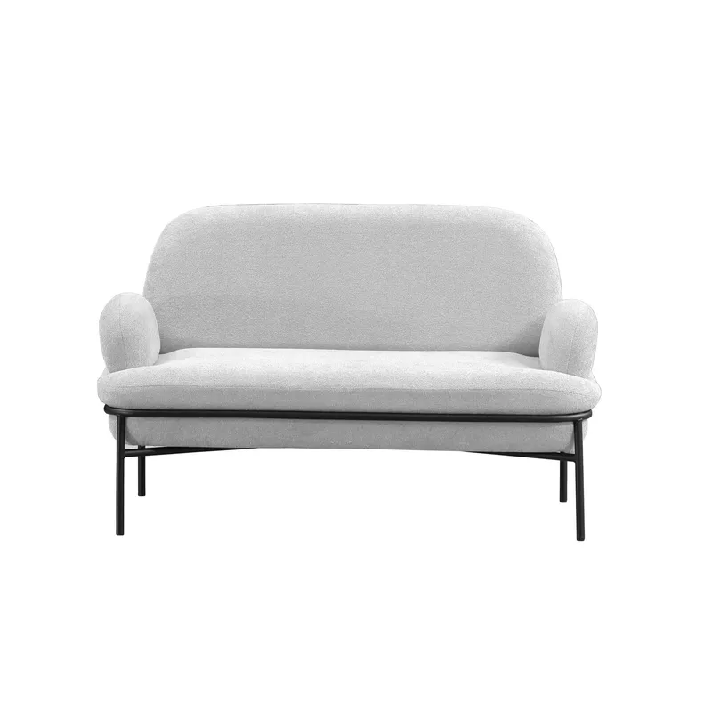 Zyricus 2-seters sofa Teddy, Hvit