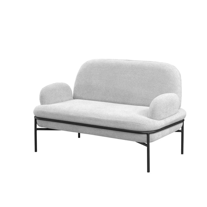 Zyricus 2-seters sofa Teddy - Hvit - Møbler - Sofaer - 2 seter sofa