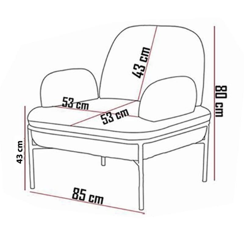 Zyricus sofagruppe 2-seters sofa + 2 lenestoler Teddy - Antrasitt - Møbler - Sofaer - Sofagrupper