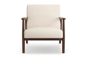 Ängsbro lenestol i stoff - Beige - Møbler - Stoler & lenestoler - Lenestoler