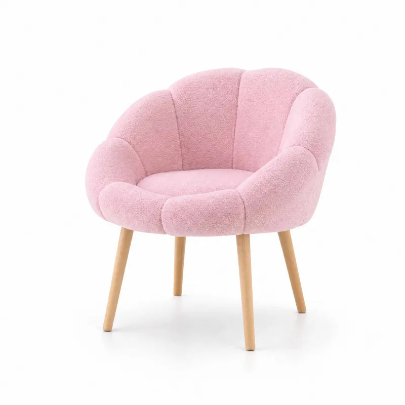 Ørelappstol Atelier Del Sofa Papatya (70 x 110 x 70 cm) Rosa, undefined