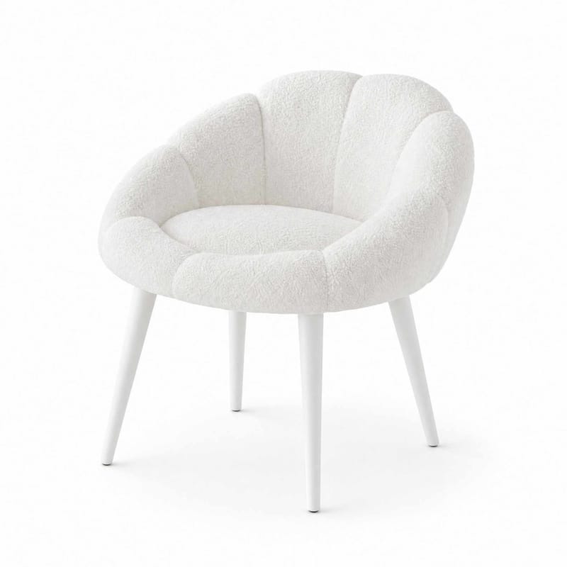 Ørelappstol Atelier Del Sofa Papatya (70 x 110 x 70 cm) Hvit, undefined