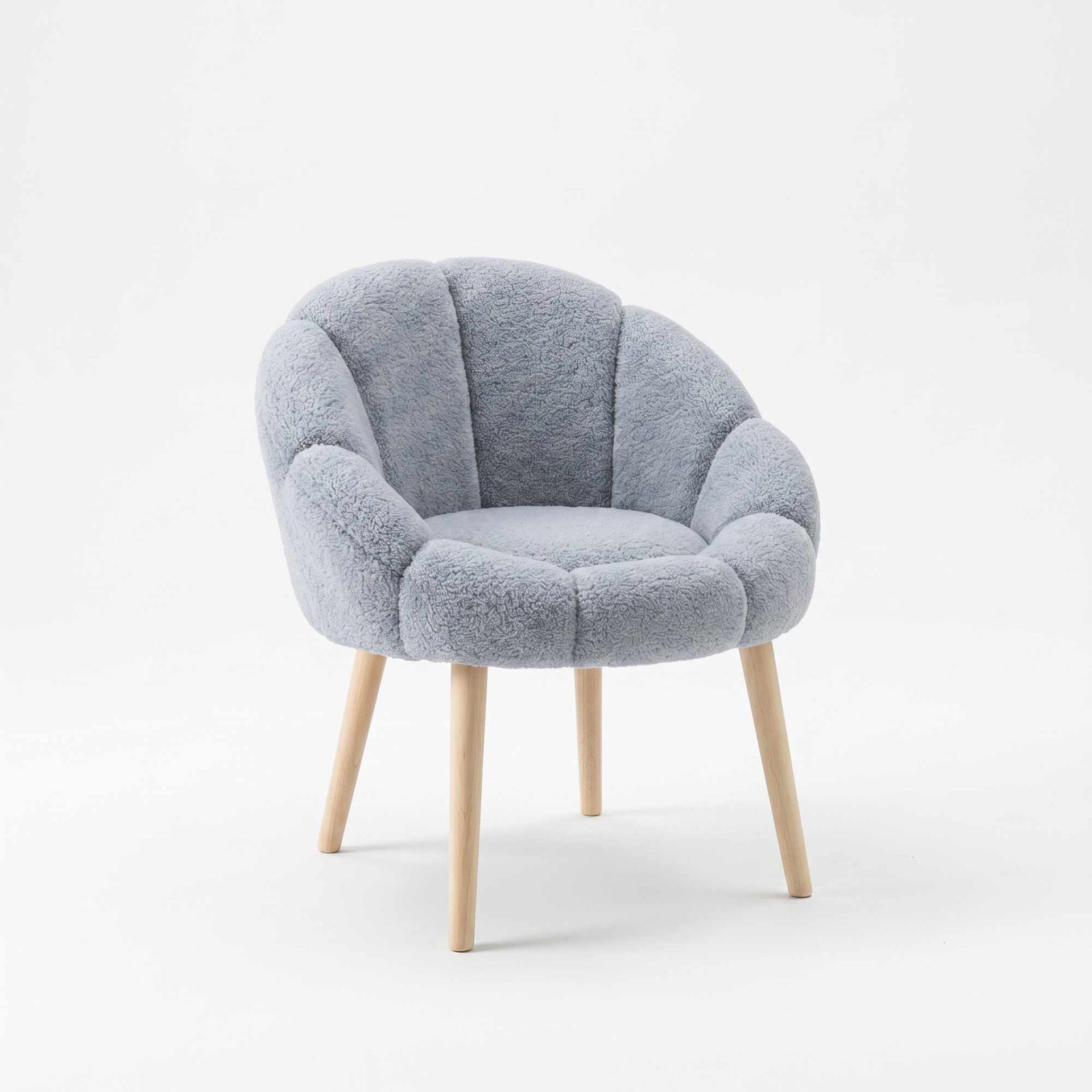 Ørelappstol Atelier Del Sofa Papatya (70 x 110 x 70 cm) Grå -