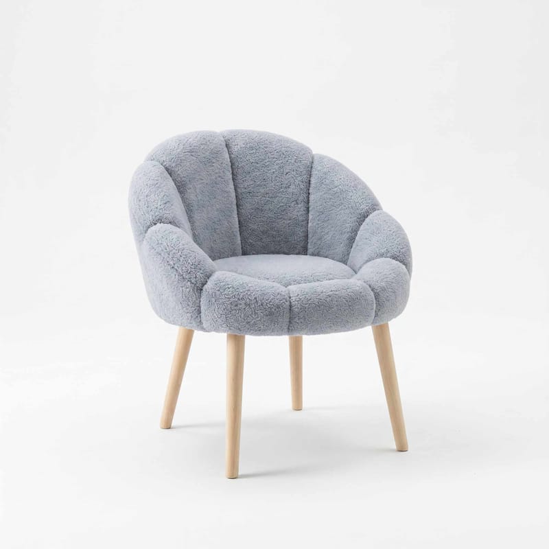 Ørelappstol Atelier Del Sofa Papatya (70 x 110 x 70 cm) Grå, undefined