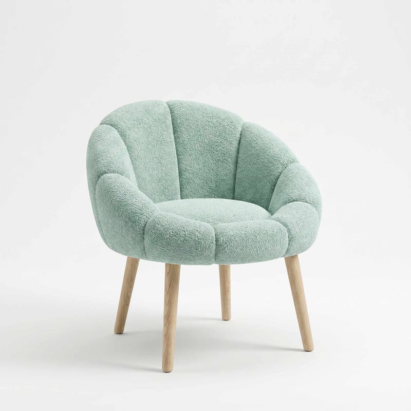 Ørelappstol Atelier Del Sofa Papatya (70 x 110 x 70 cm) Grønn, undefined
