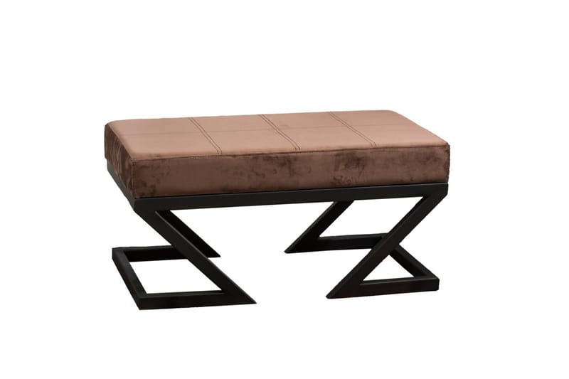 Aniara Puff 90 cm - Brun - Møbler - Stoler & lenestoler - Krakk