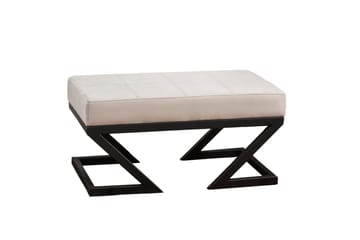 Aniara Puff 90 cm - Beige - Møbler - Stoler & lenestoler - Krakk