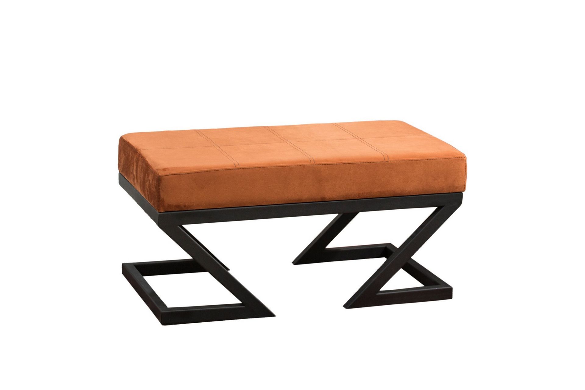 Aniara Puff 90 cm - Oransje - Møbler - Stoler & lenestoler - Krakk