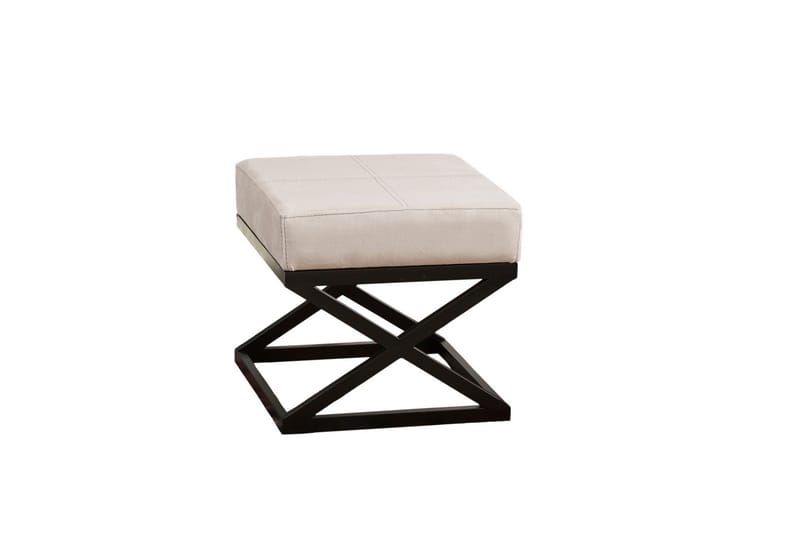 Chanda Krakk 45 cm - Beige - Møbler - Stoler & lenestoler - Krakk