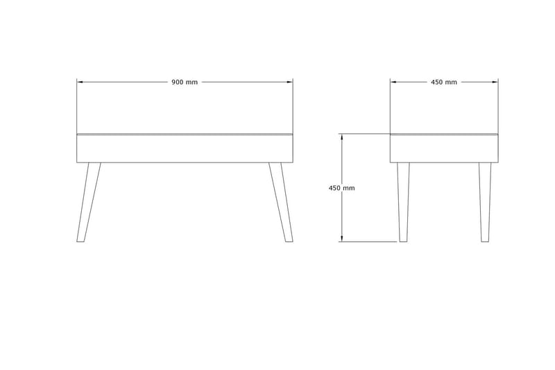 Gending Krakk 90 cm - Brun - Møbler - Stoler & lenestoler - Krakk