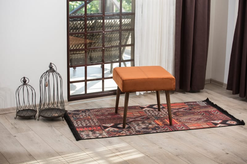 Chamoli Krakk 45 cm - Oransje - Møbler - Stoler & lenestoler - Krakk