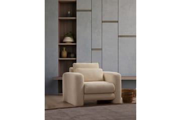 Makhan Lenestol - Beige - Møbler - Stoler & lenestoler - Lenestoler