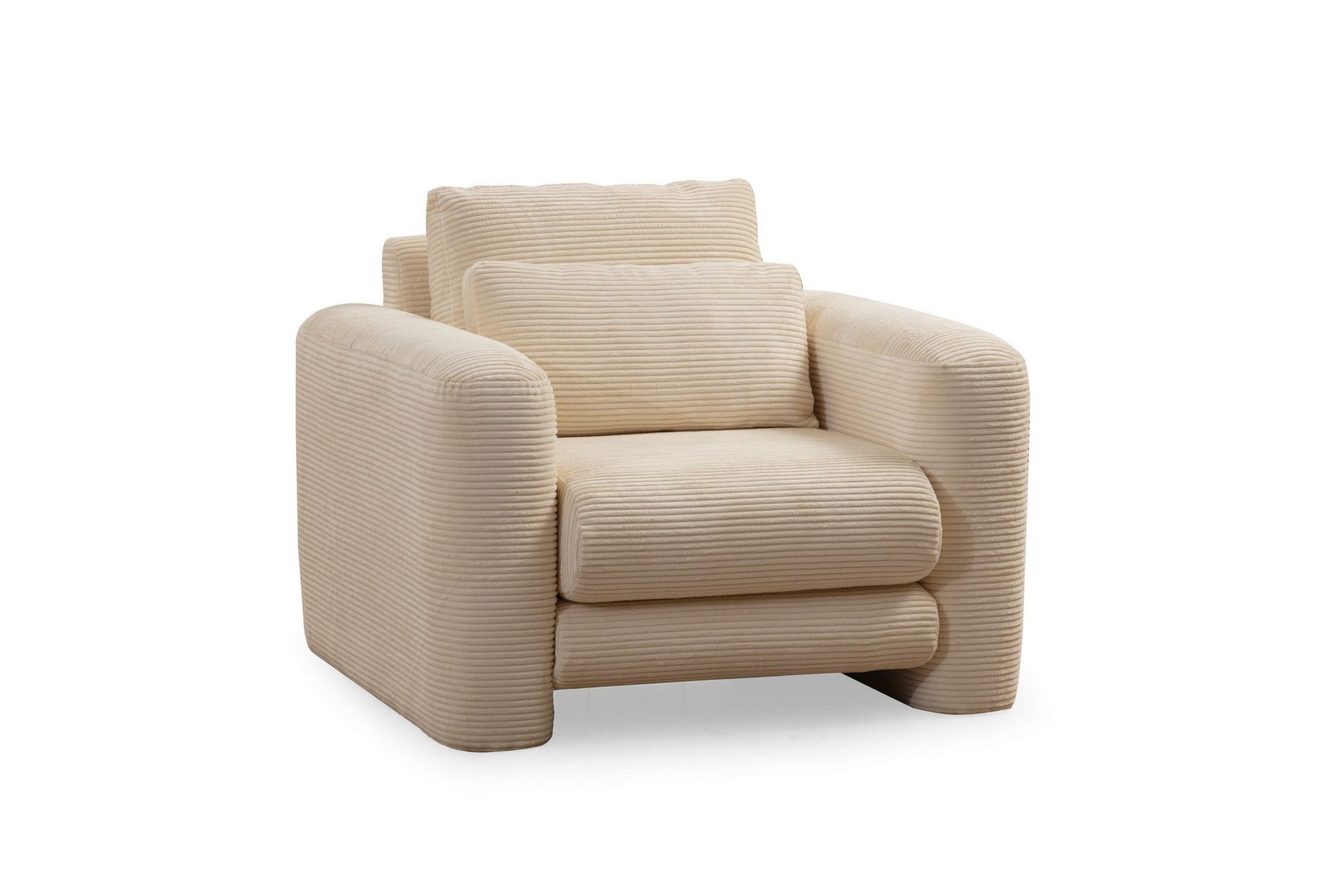 Makhan Lenestol - Beige - Møbler - Stoler & lenestoler - Lenestoler