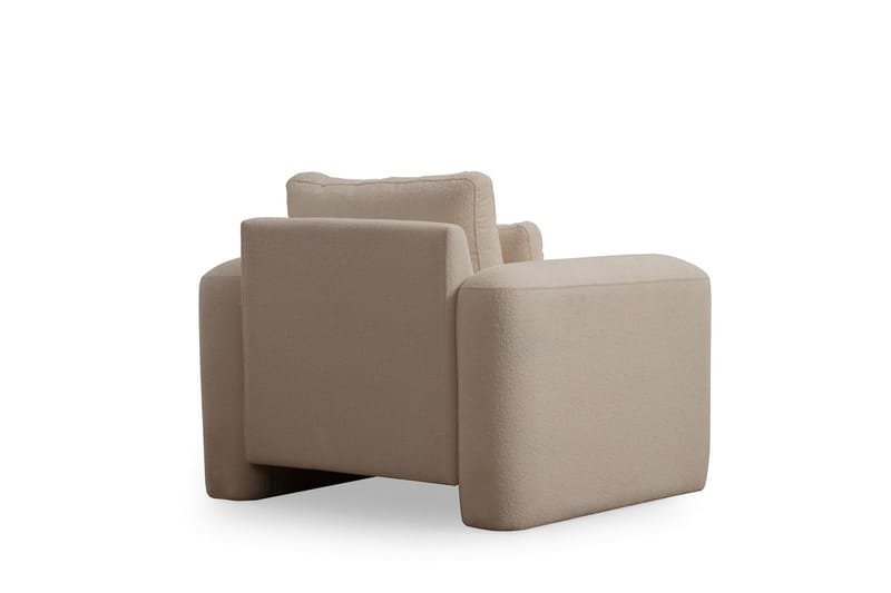 Makhan Lenestol - Lys beige - Møbler - Stoler & lenestoler - Lenestoler