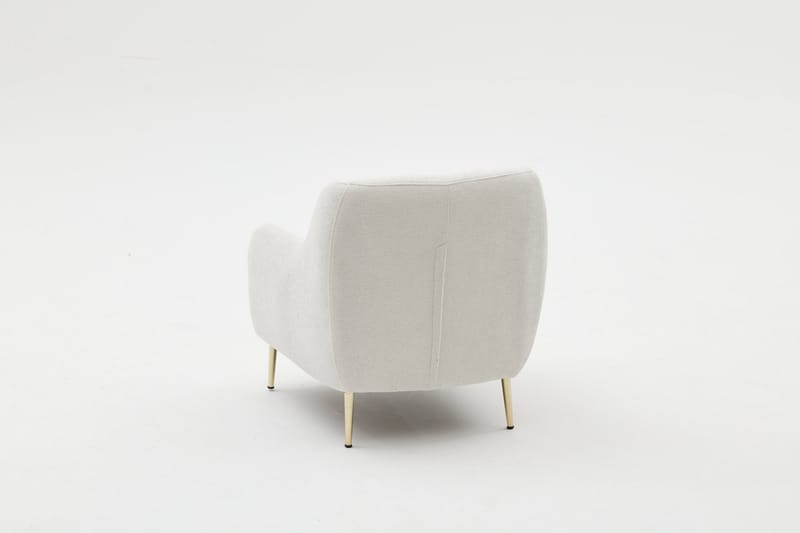 Devika Lenestol - Lys beige - Møbler - Stoler & lenestoler - Lenestoler