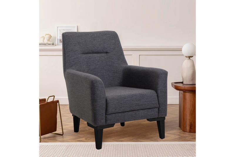 Wyong Lenestol - Antrasitt - Møbler - Stoler & lenestoler - Lenestoler