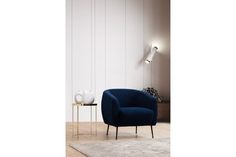 Revelstoke Lenestol - Blå - Møbler - Stoler & lenestoler - Lenestoler