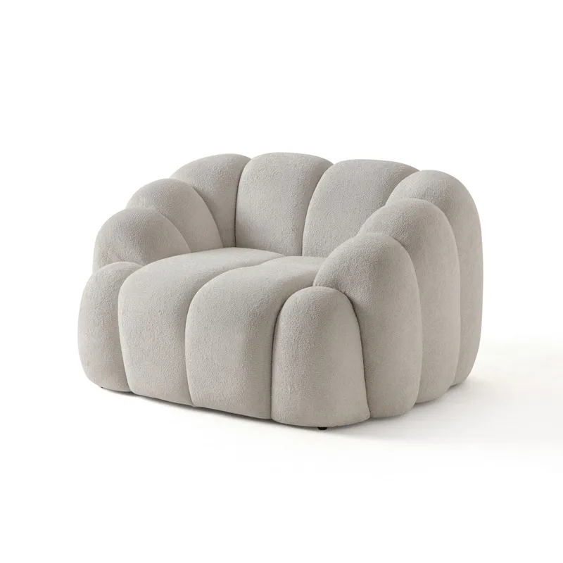 1-Seat Sofa Atelier Del Sofa Hvit - Møbler - Stoler & lenestoler - Lenestoler
