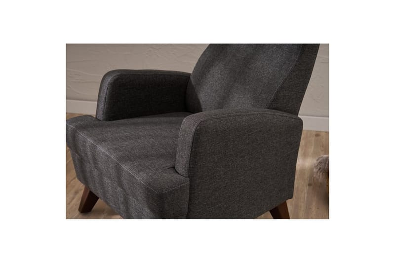 1-seters Sofa Iroulport Antrasitt - Antrasitt - Møbler - Stoler & lenestoler - Lenestoler
