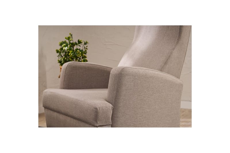 1-seters Sofa Iroulport Beige - Beige - Møbler - Stoler & lenestoler - Lenestoler