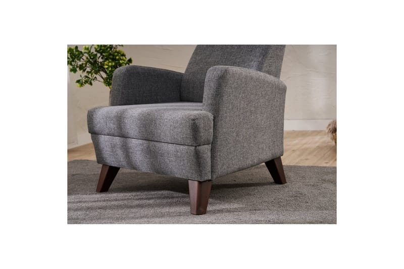 1-seters Sofa Iroulport Grå - Grå - Møbler - Stoler & lenestoler - Lenestoler