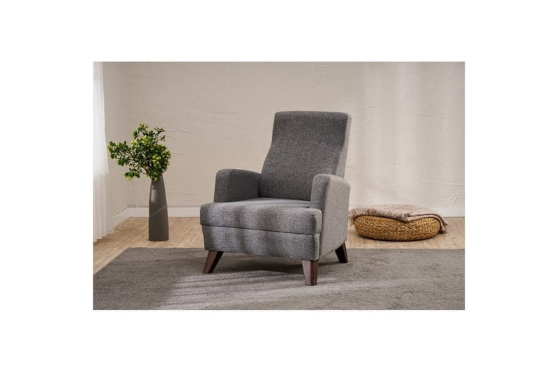 1-seters Sofa Iroulport Grå - Grå - Møbler - Stoler & lenestoler - Lenestoler