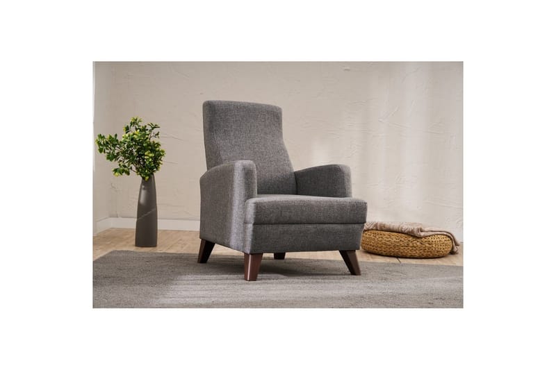 1-seters Sofa Iroulport Grå - Grå - Møbler - Stoler & lenestoler - Lenestoler