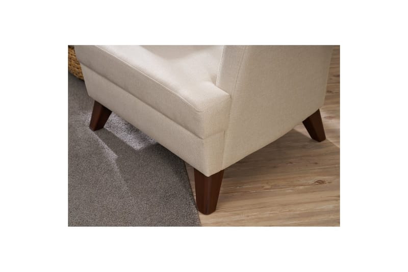 1-seters Sofa Iroulport Krem - Krem - Møbler - Stoler & lenestoler - Lenestoler