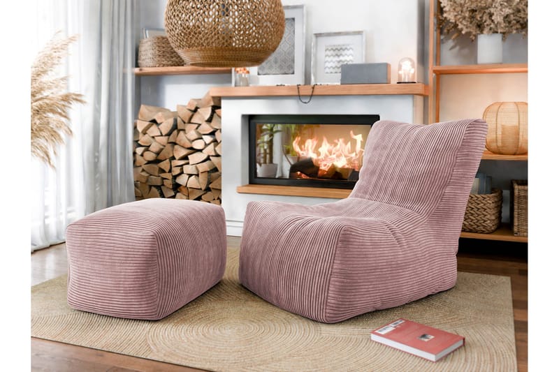 Afridi Lenestolgruppe - Rosa - Møbler - Stoler & lenestoler - Lenestoler