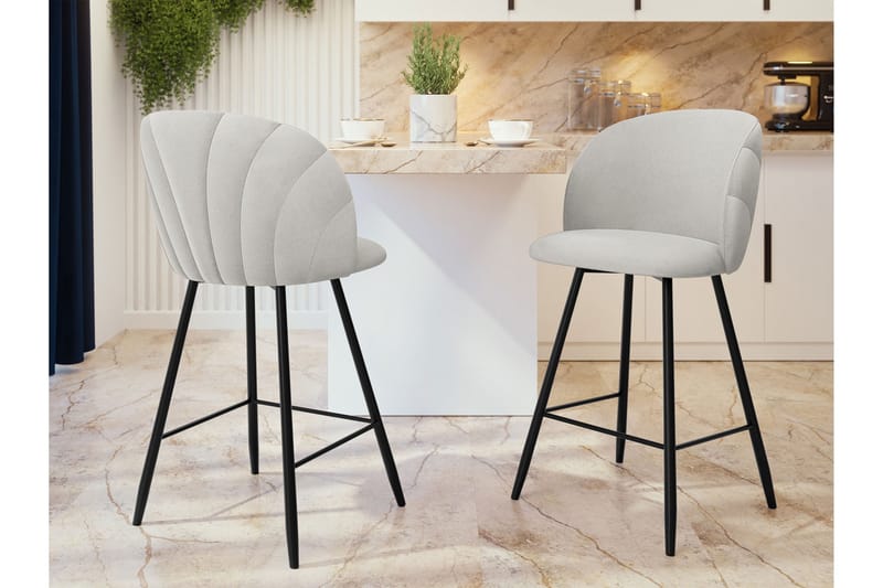 Aikka Barstol 105 cm - Hvit - Møbler - Stoler & lenestoler - Barstoler
