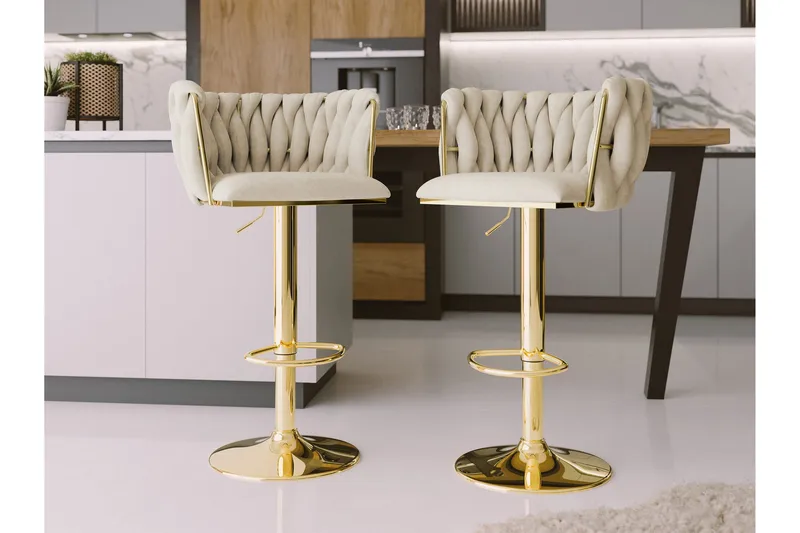 Aikka Barstol 107 cm - Beige - Møbler - Stoler & lenestoler - Barstoler