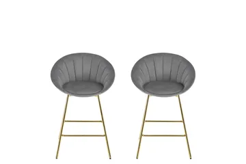 Aikka Barstol 87 cm - Gr å - Møbler - Stoler & lenestoler - Barstoler