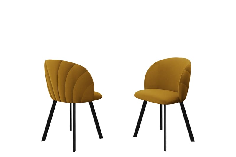 Akitomo Spisestol - Gul - Møbler - Stoler & lenestoler - Spisestuestoler & kjøkkenstoler