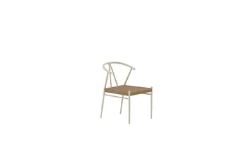 Alfons spisestol utendørs - Beige - Møbler - Stoler & lenestoler - Spisestuestoler & kjøkkenstoler