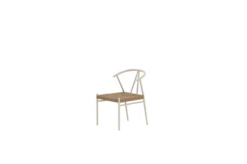 Alfons spisestol utendørs - Beige - Møbler - Stoler & lenestoler - Spisestuestoler & kjøkkenstoler