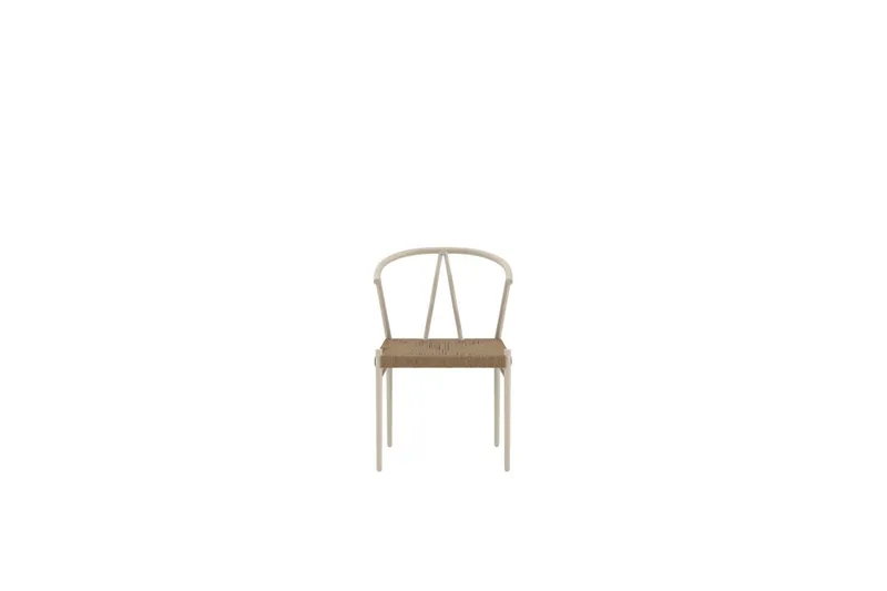Alfons spisestol utendørs - Beige - Møbler - Stoler & lenestoler - Spisestuestoler & kjøkkenstoler
