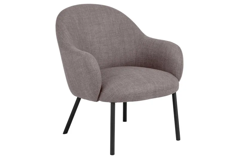 Alphard Lounge-stol, Brun