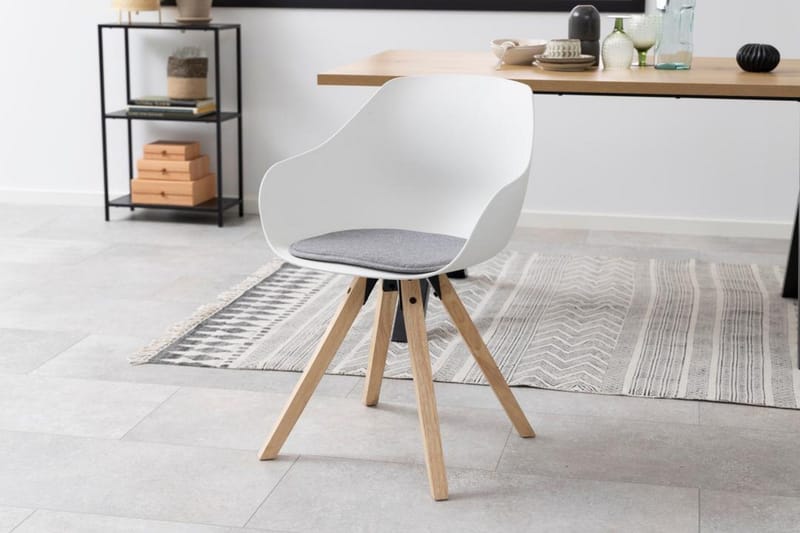 Alpull Lenestol - Grå - Møbler - Stoler & lenestoler - Spisestuestoler & kjøkkenstoler