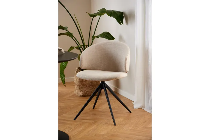 Alrakis Spisestol - Beige - Møbler - Stoler & lenestoler - Spisestuestoler & kjøkkenstoler