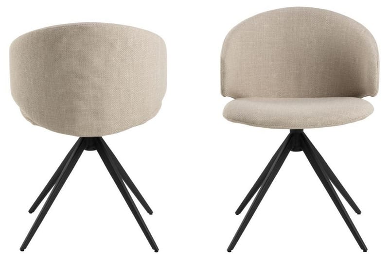 Alrakis Spisestol - Beige - Møbler - Stoler & lenestoler - Spisestuestoler & kjøkkenstoler
